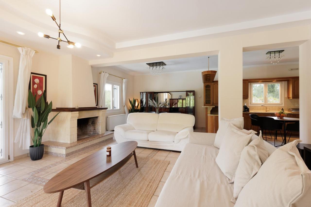 Country Villa Verde - 2Floor Family Home Kouramaditika Dış mekan fotoğraf